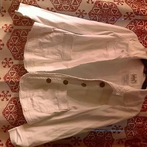 White size Medium Jean jacket